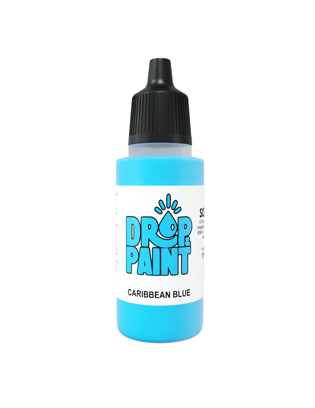 Scale 75 Drop and Paint 17ml - Caribbean Blue