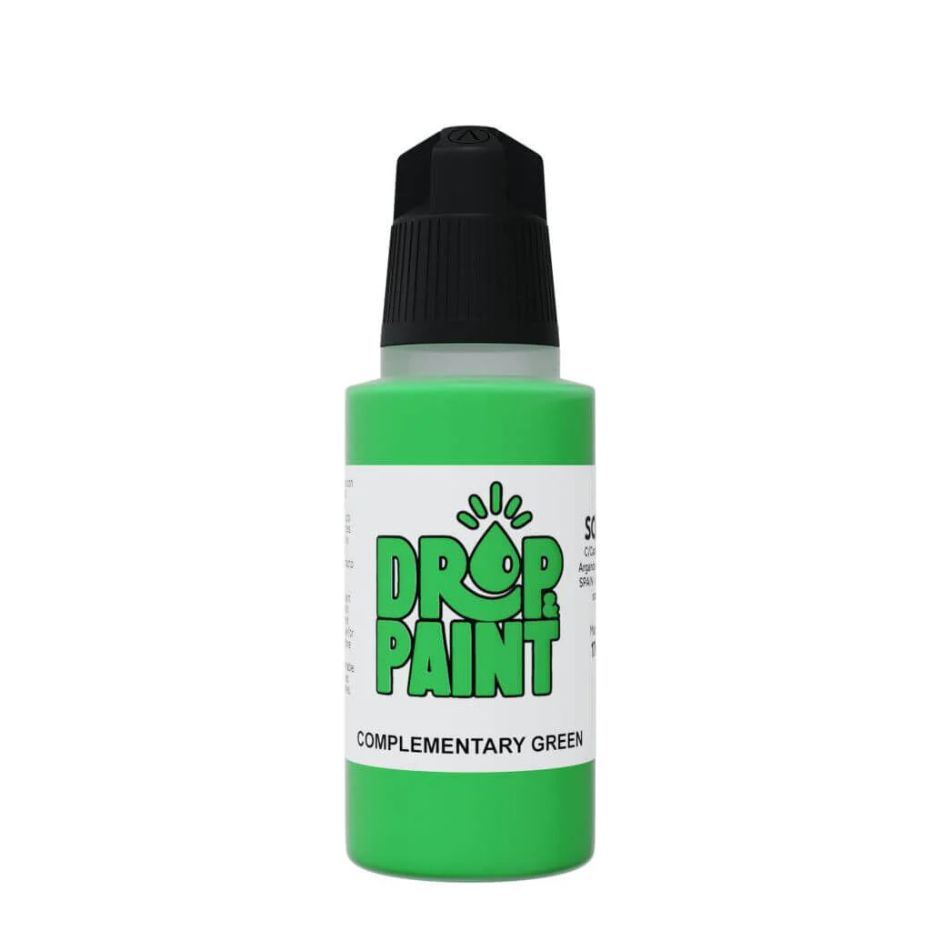 Scale 75 Drop and Paint 17ml - Complementary Green