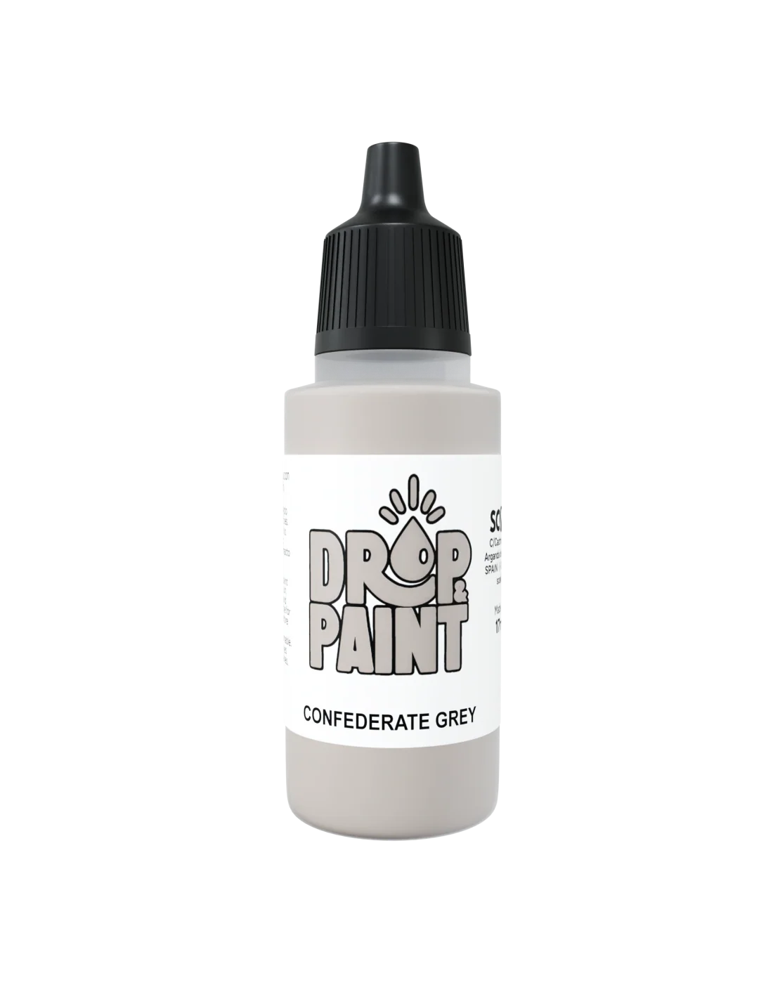 Scale 75 Drop and Paint 17ml - Confederate Grey
