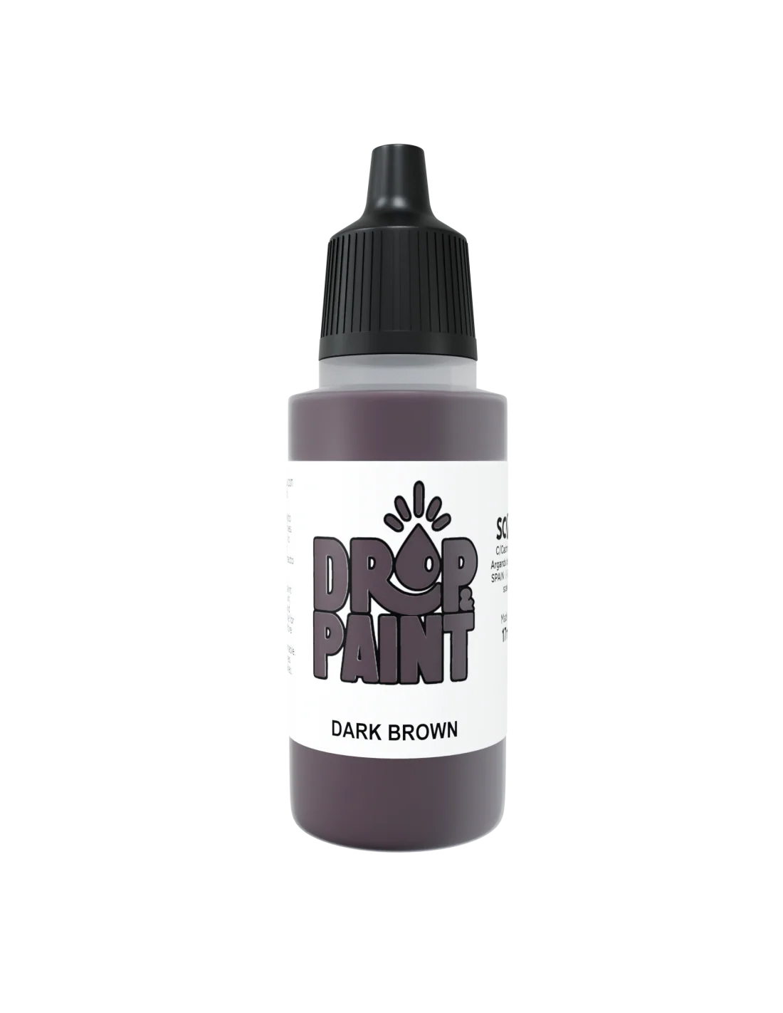 Scale 75 Drop and Paint 17ml - Dark Brown