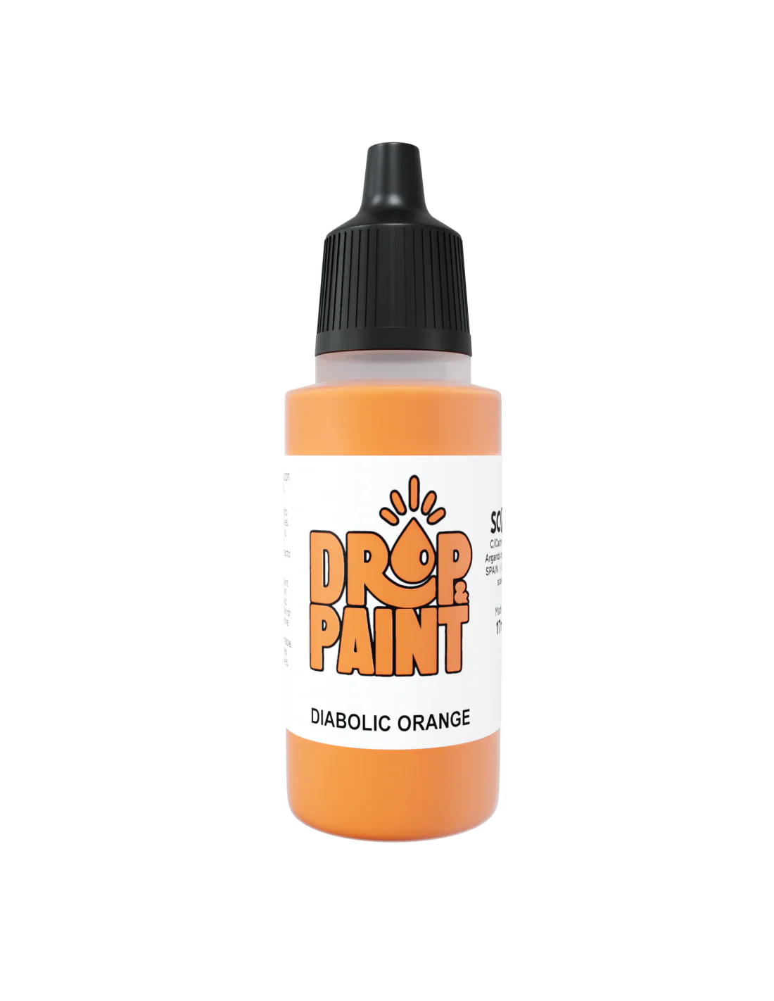 Scale 75 Drop and Paint 17ml - Diabolic Orange