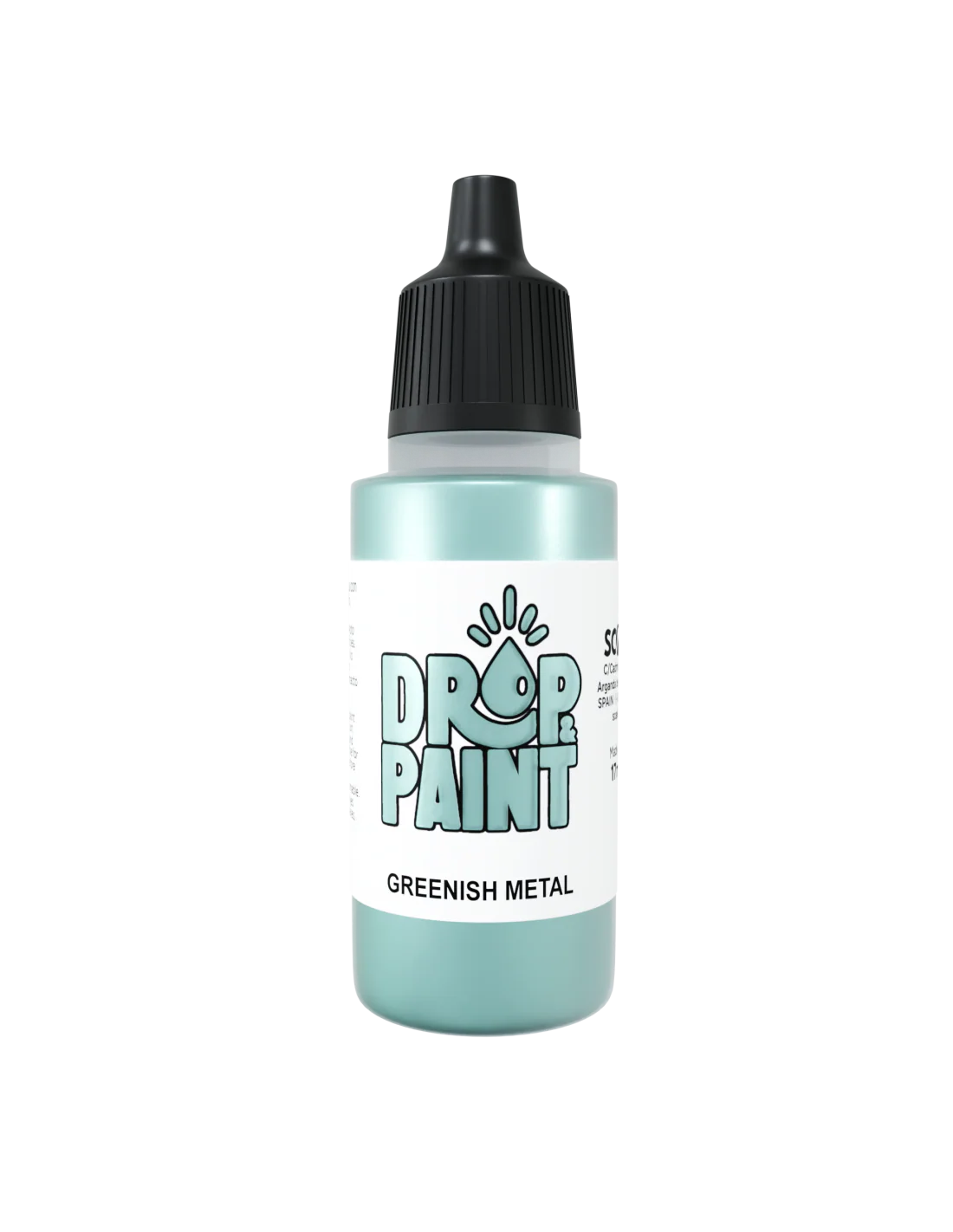 Scale 75 Drop and Paint 17ml - Greenish Metal