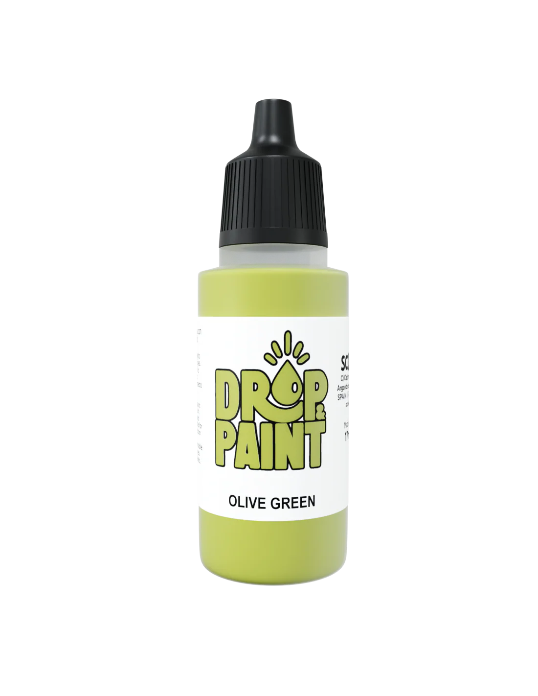 Scale 75 Drop and Paint 17ml - Olive Green