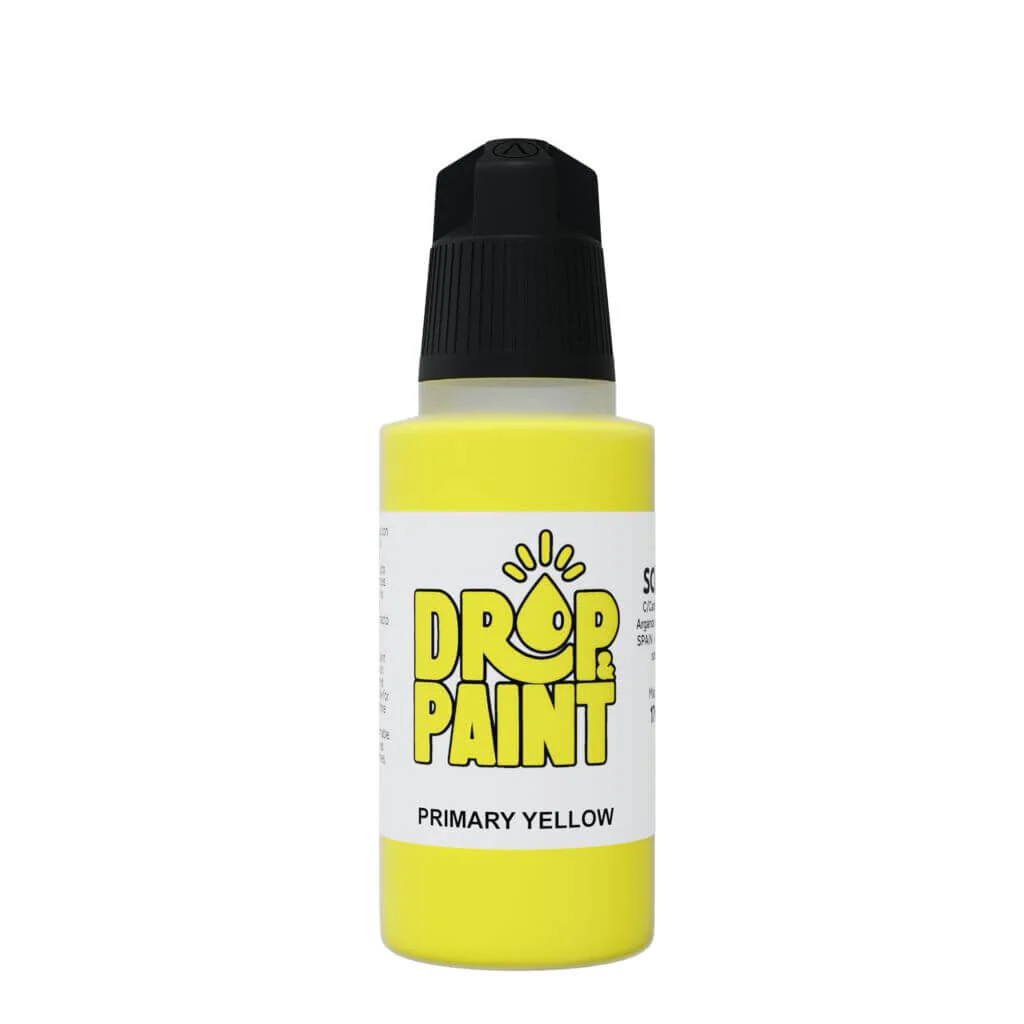 Scale 75 Drop and Paint 17ml - Primary Yellow