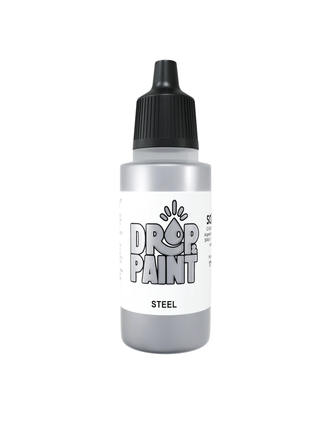 Scale 75 Drop and Paint 17ml - Steel