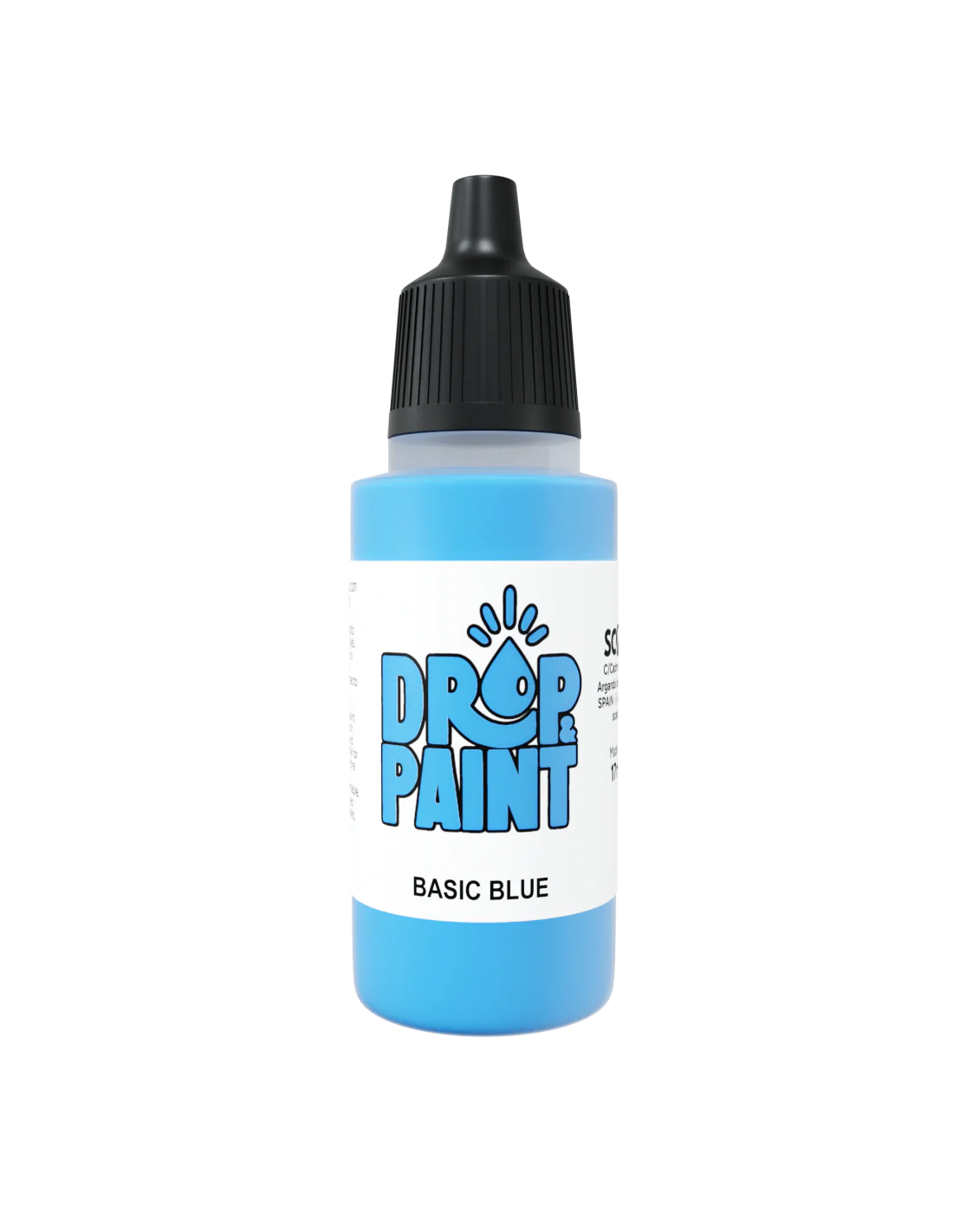 Scale 75 Drop and Paints Acrylic Paint 17ml - Basic Blue