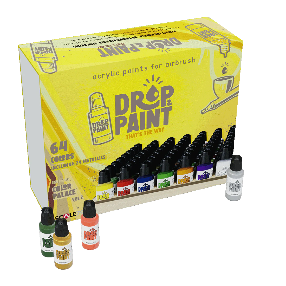 Scale 75 Drop and Paints Color Palace Vol 2 Paint Set