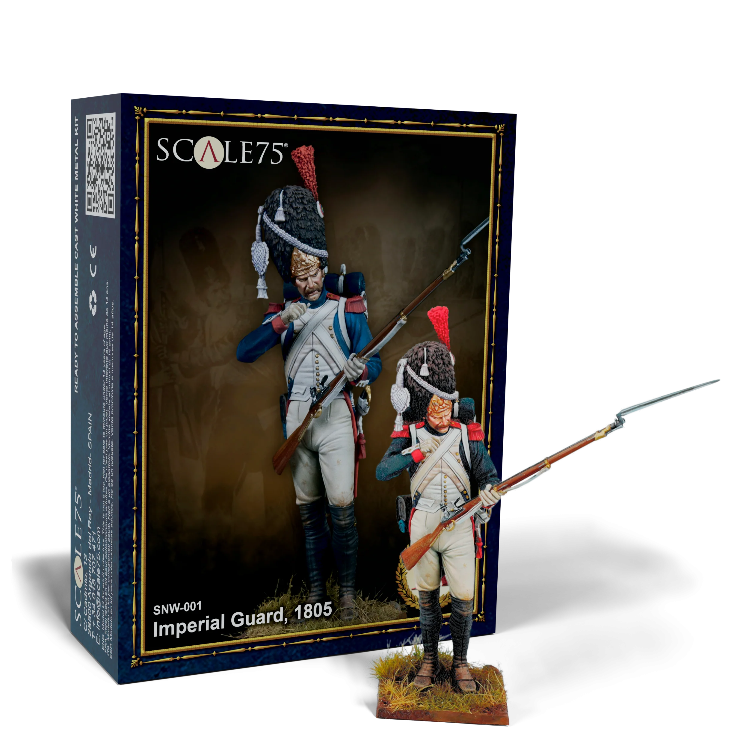 Scale 75 Imperial Guard 1805 Napoleonic Miniature 75mm
