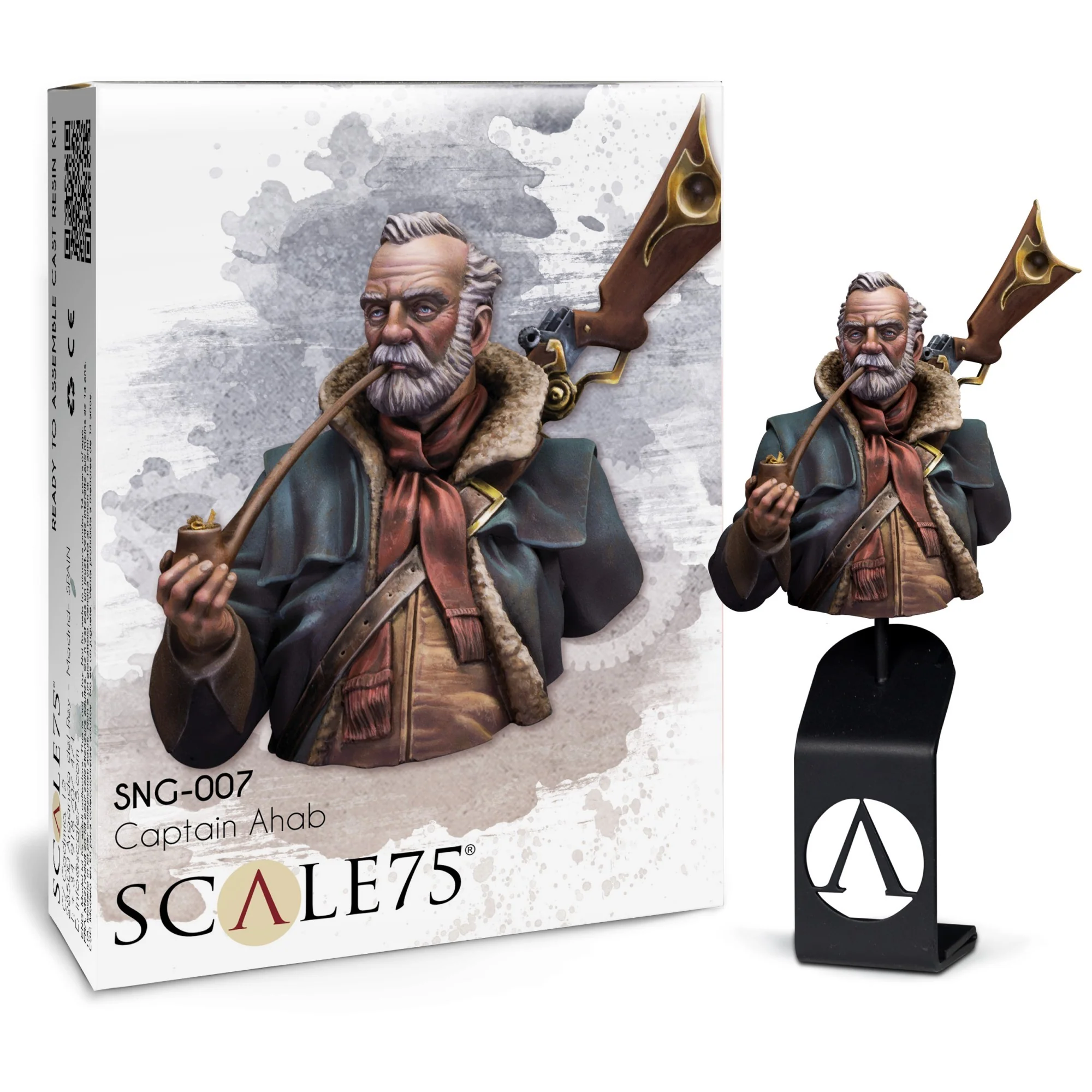 Scale 75 Naughty Gears Bust Captain Ahab Miniature