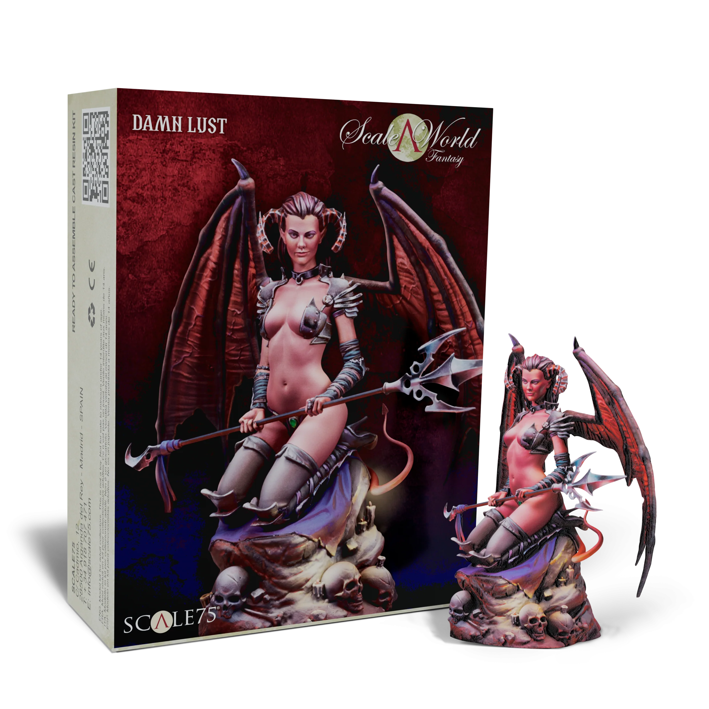 Scale 75 Scale World Fantasy Damn Lust Miniature 75mm