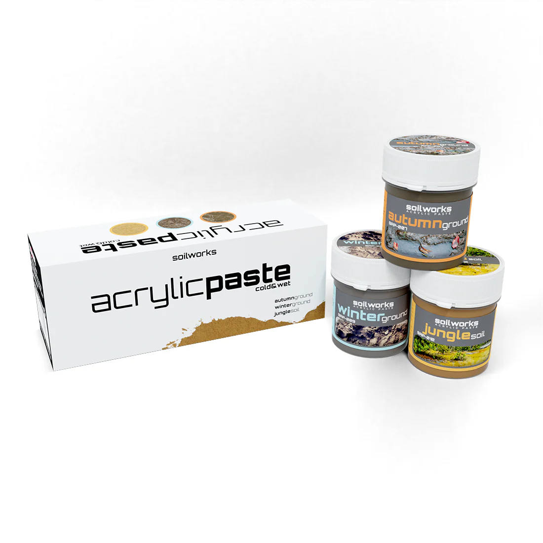 Scale 75 Soilworks Cold & Wet Acrylic Paste 3-Piece Set