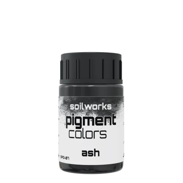 Scale 75 Soilworks Pigment Colour 35ml - Ash (Natural Black)
