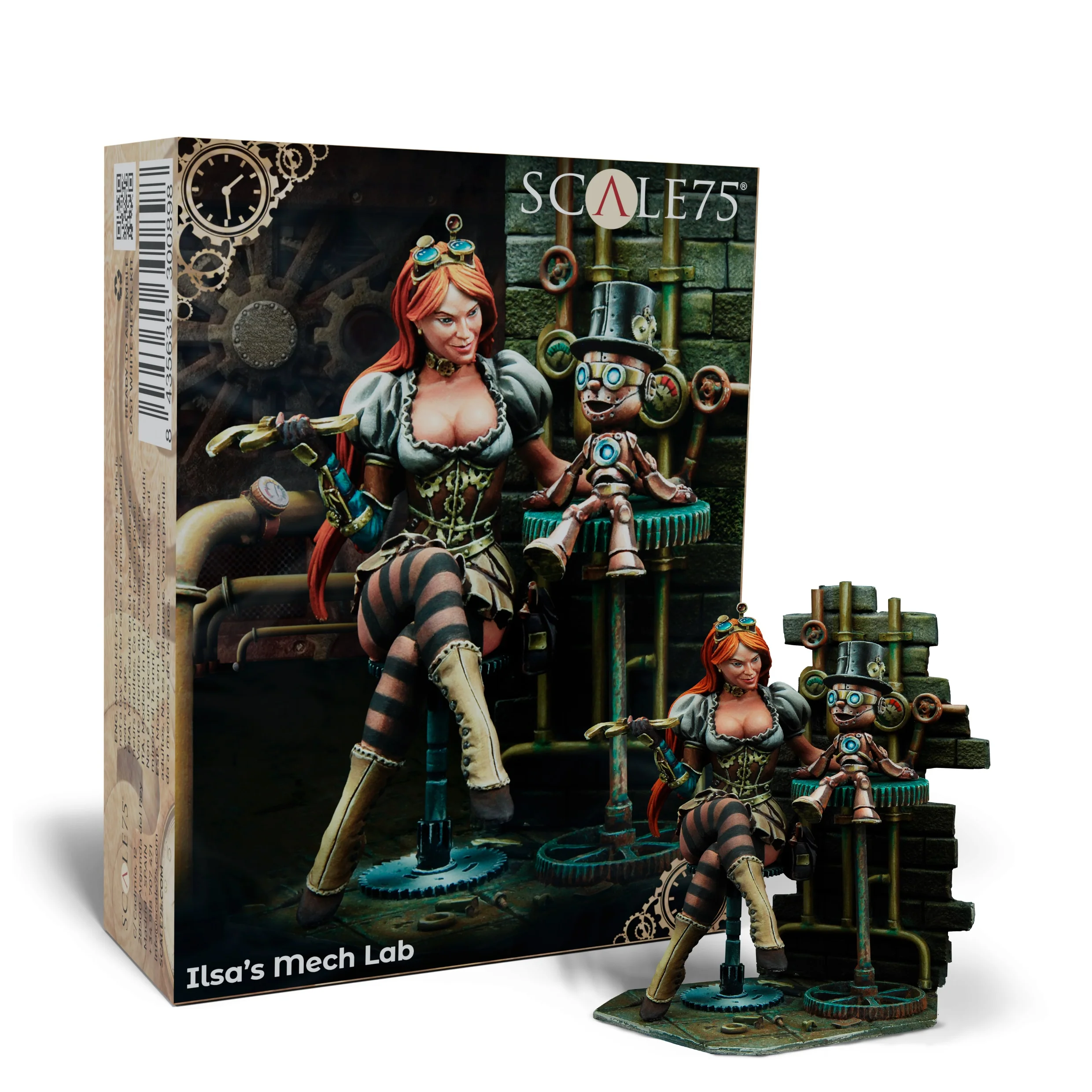 Scale 75 Steam Wars Ilsa's Mech Lab Miniature 75mm
