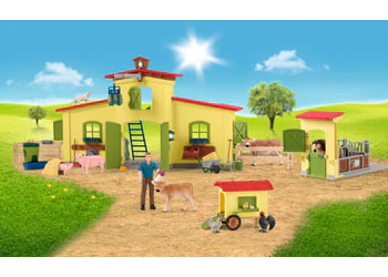 Schleich - Farm Chicken & Horse Bundle Set - Image 2