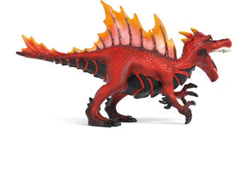 Schleich - Fire Saurian vs. Jungle lizard - Image 4