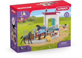 Schleich - Horse Box with Mare And Foal - Image 2