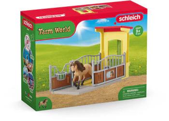 Schleich - Pony Box with Iceland Pony Stallion - Image 2
