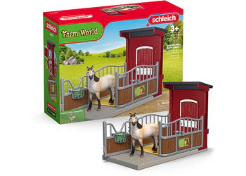Schleich - Ponybox with Mustang Mare - Image 2