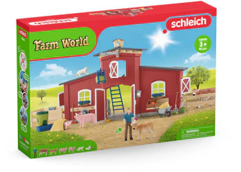 Schleich - Red Barn with Animals & Accessories - Image 4