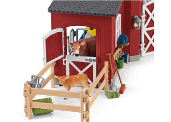 Schleich - Red Barn with Animals & Accessories - Image 5