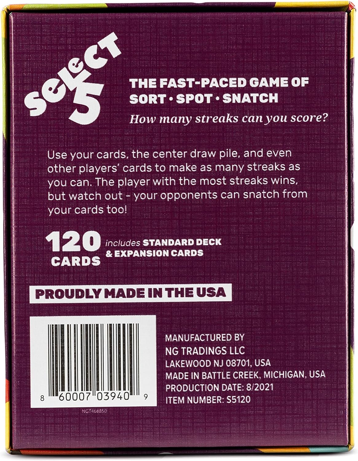 Select 5: The Card Game - Sort, Spot, Snatch To Win! - Image 2