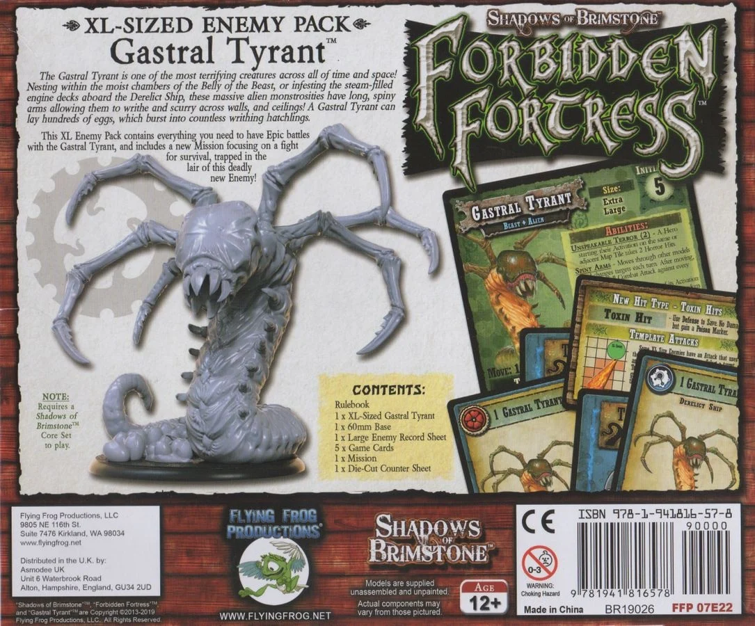 Shadows of Brimstone: Gastral Tyrant Enemy Pack - Image 2