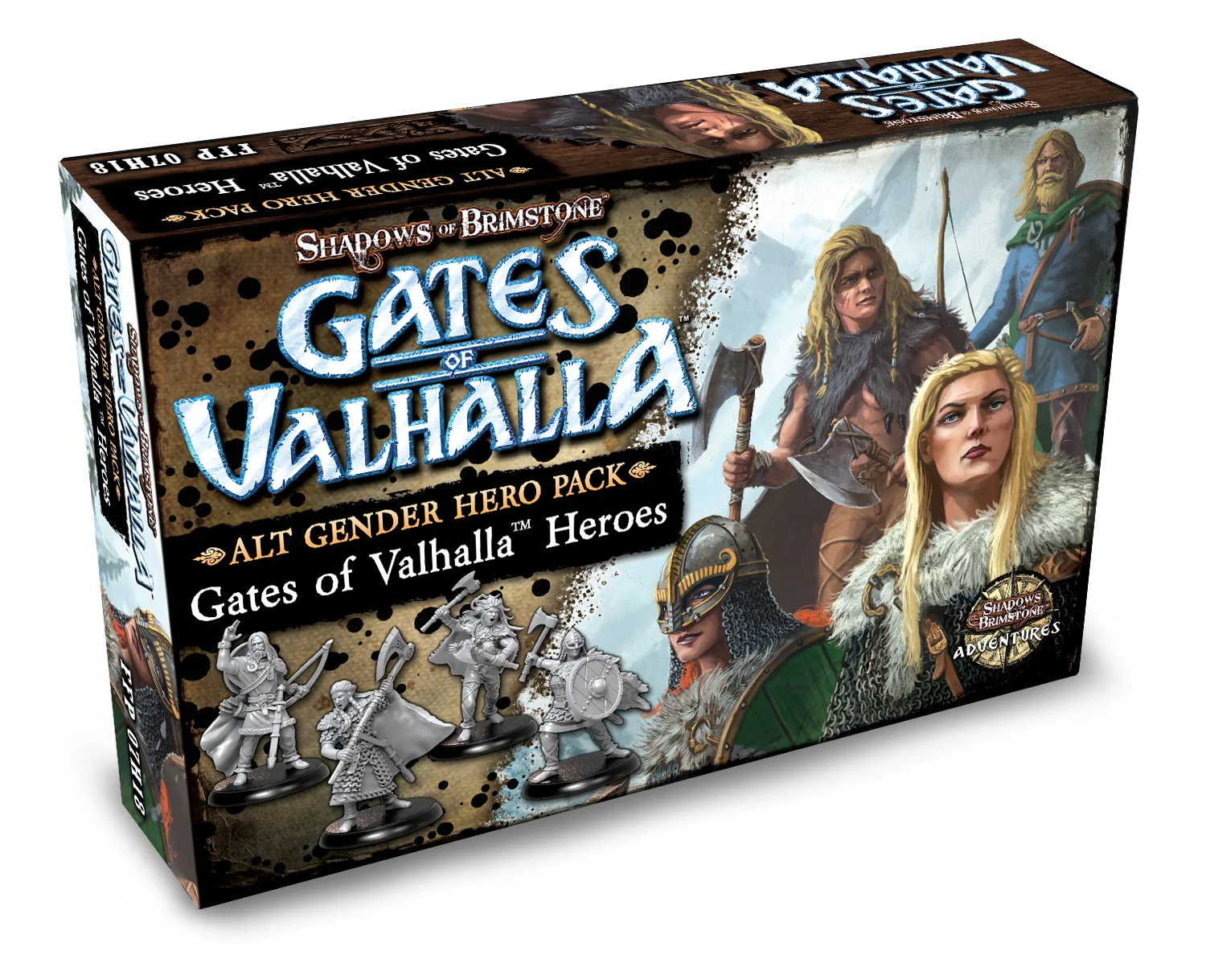 Shadows of Brimstone: Gates of Valhalla Alt. Gender Hero Pack (FFP07H18)