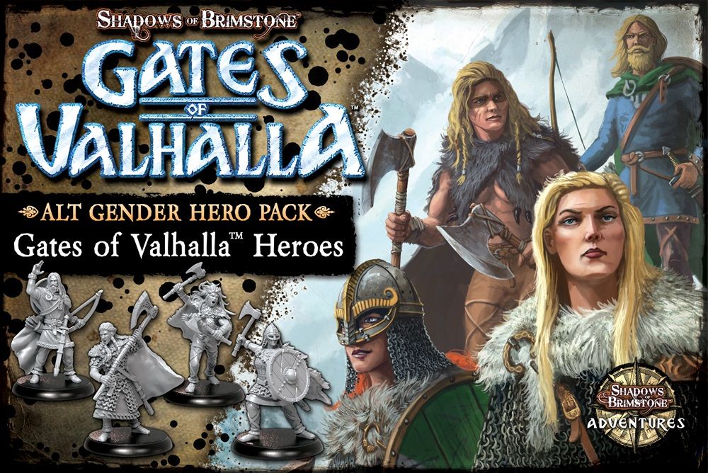 Shadows of Brimstone: Gates of Valhalla Alt. Gender Hero Pack (FFP07H18) - Image 2