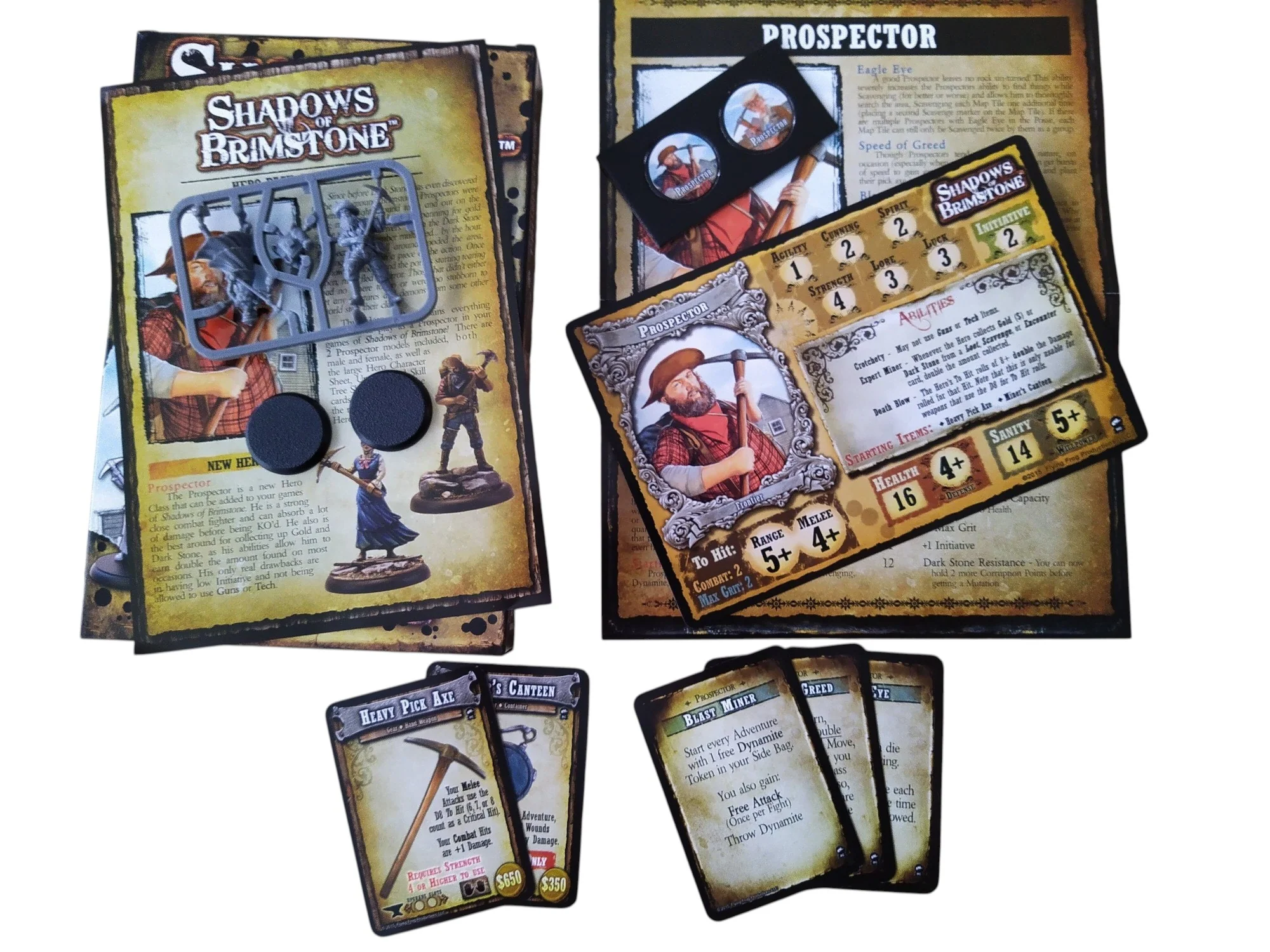 Shadows of Brimstone: Prospector Hero Pack - Image 3
