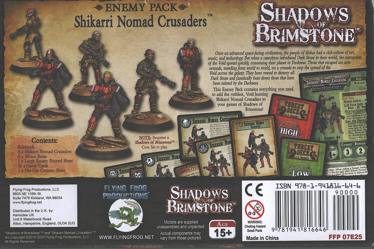 Shadows of Brimstone: Shikarri Nomad Crusaders Enemy Pack - Image 2