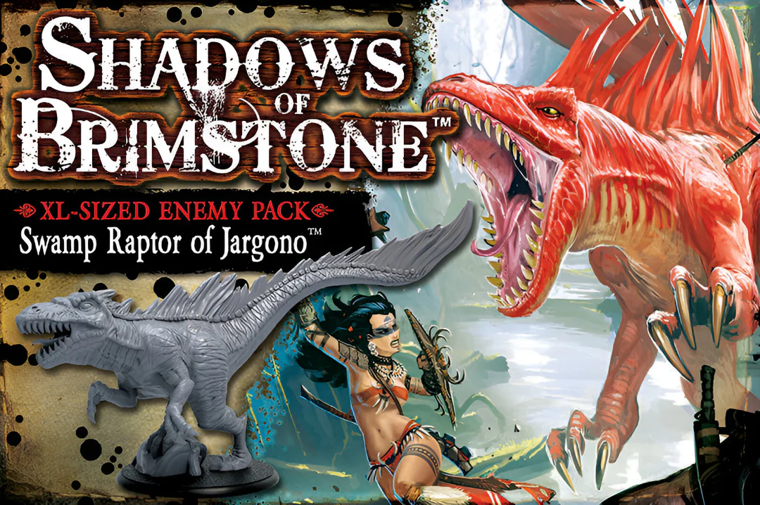 Shadows of Brimstone - Swamp Raptor - XL Enemy Pack