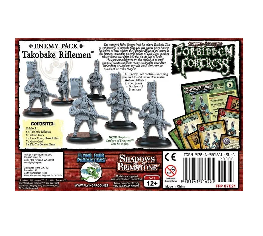 Shadows of Brimstone: Takobake Riflemen Enemy Pack - Image 2