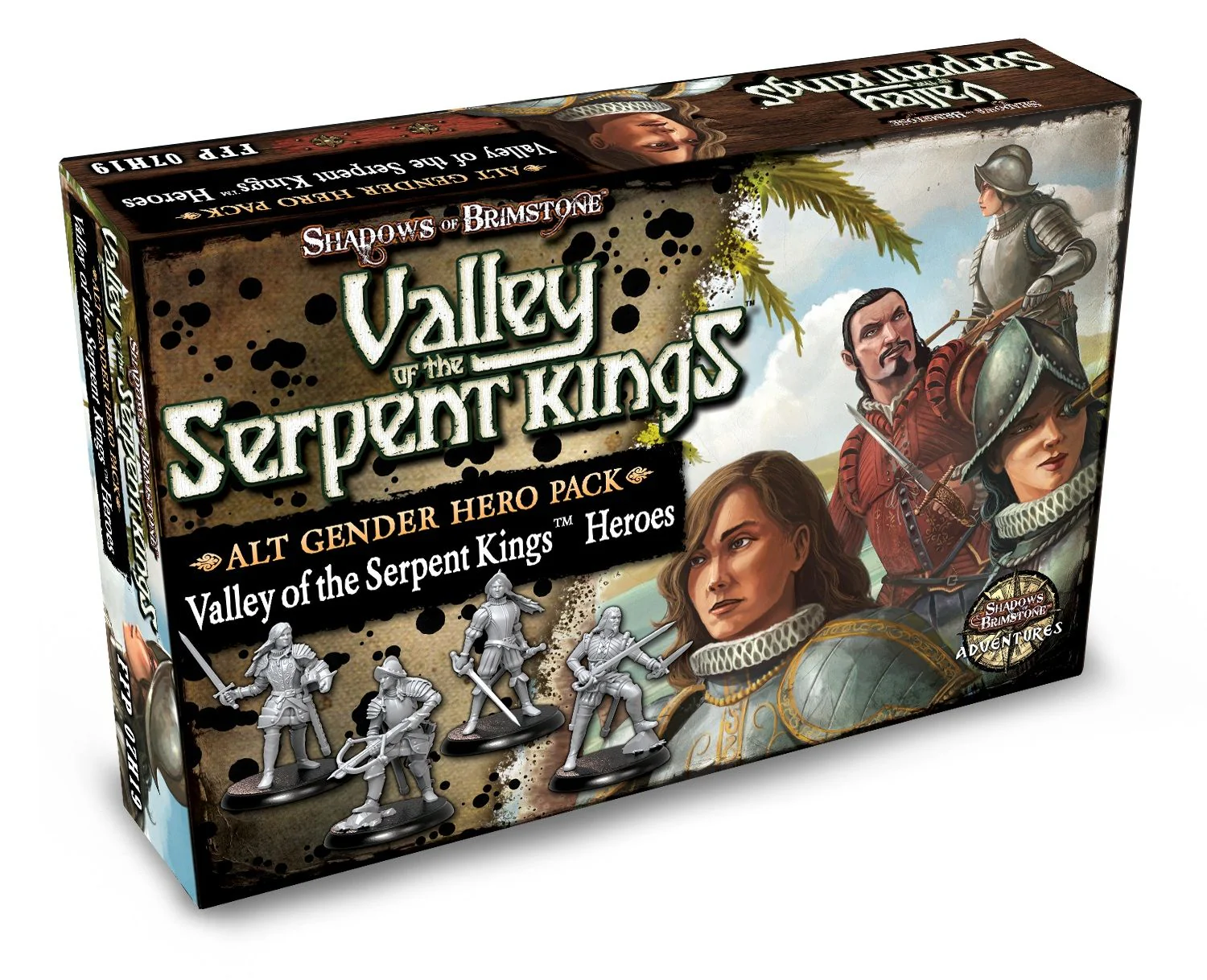 Shadows of Brimstone: Valley of the Serpent Kings Alt Gender Hero Pack (FFP07H19)