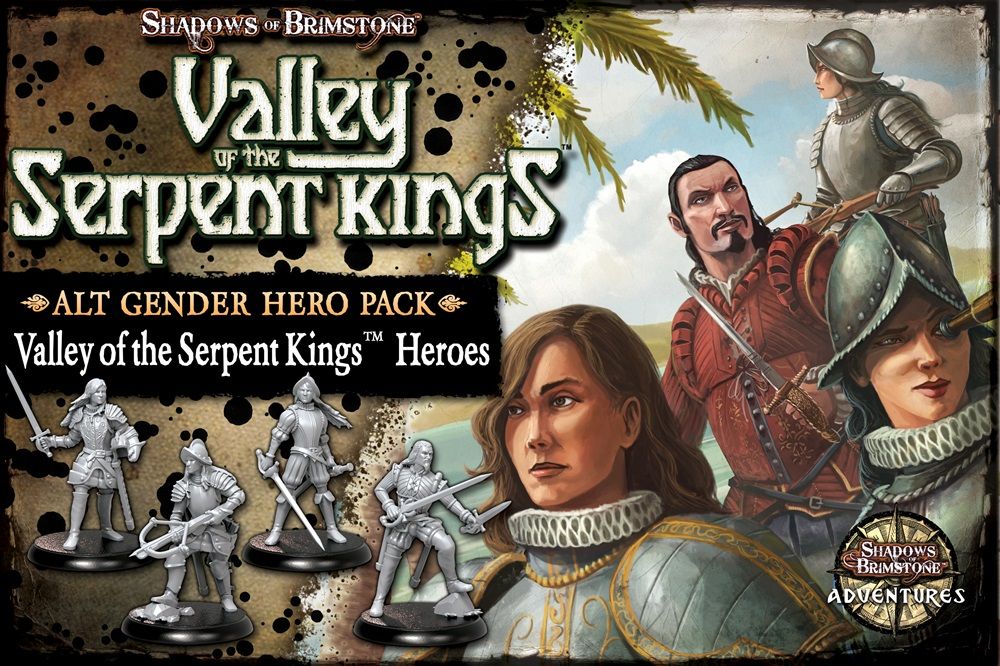 Shadows of Brimstone: Valley of the Serpent Kings Alt Gender Hero Pack (FFP07H19) - Image 2