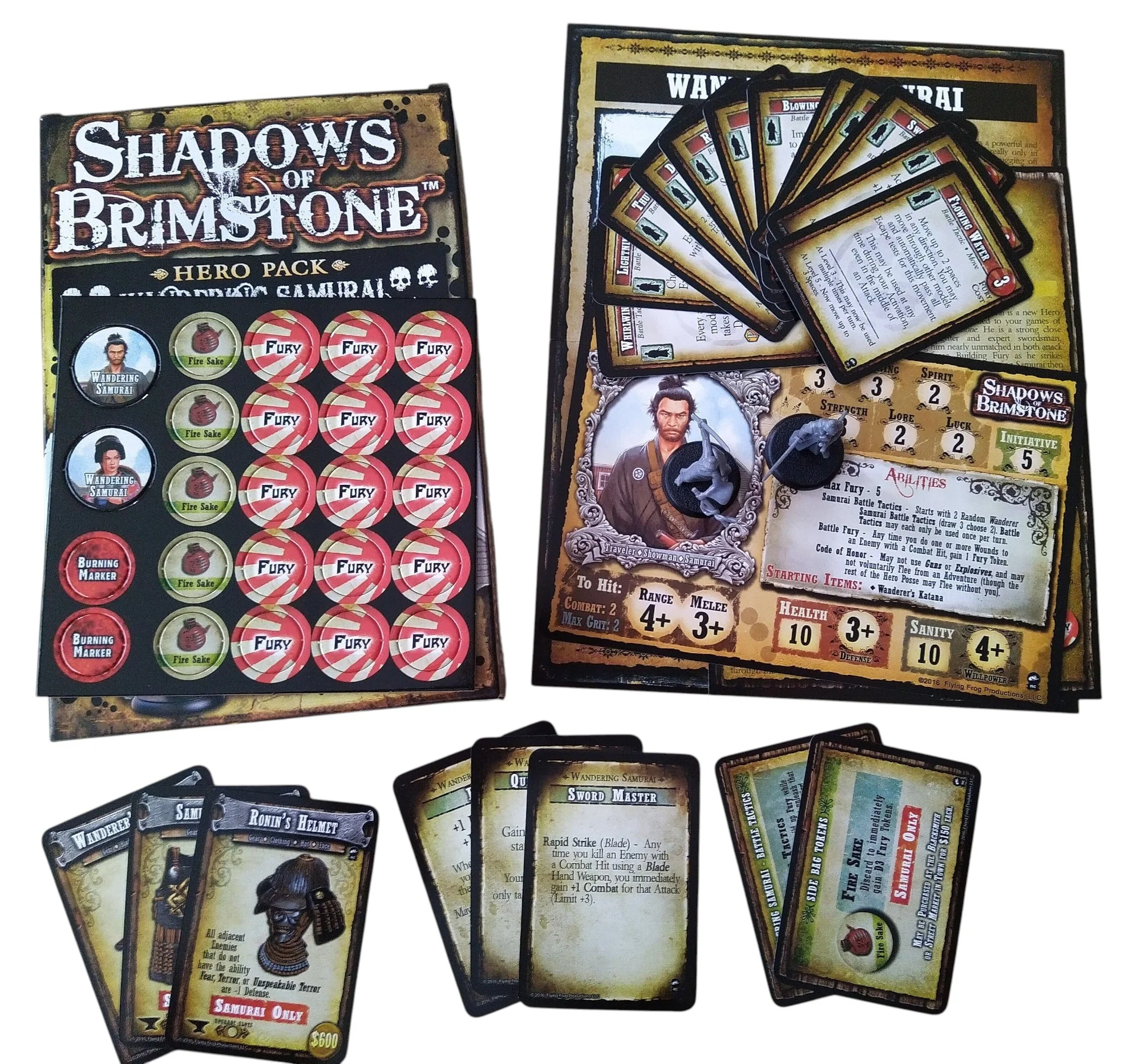 Shadows of Brimstone: Wandering Samurai Hero Pack Expansion - Image 3