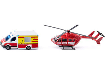Siku - Mercedes-Benz Ambulance & Helicopter - Image 2
