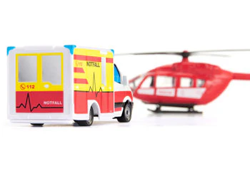 Siku - Mercedes-Benz Ambulance & Helicopter - Image 4