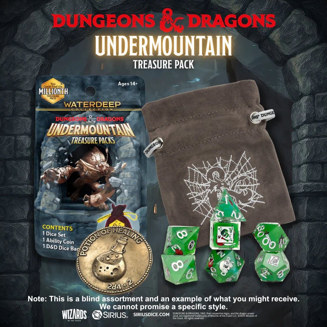 Sirius Dice - D&D Undermountain Treasure Packs Blind Box - Image 2