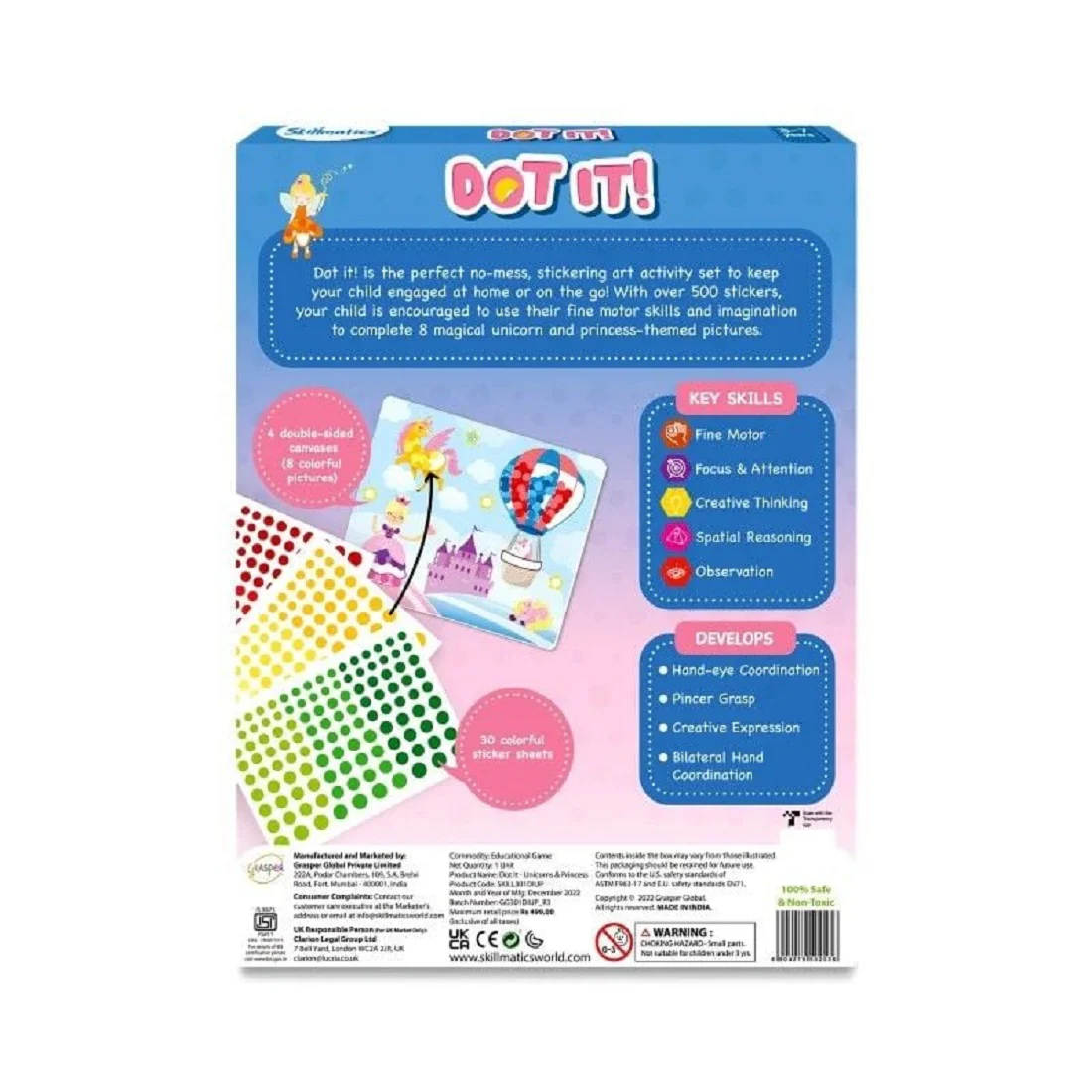 Skillmatics - Dot It! Unicorns & Princesses - Image 8