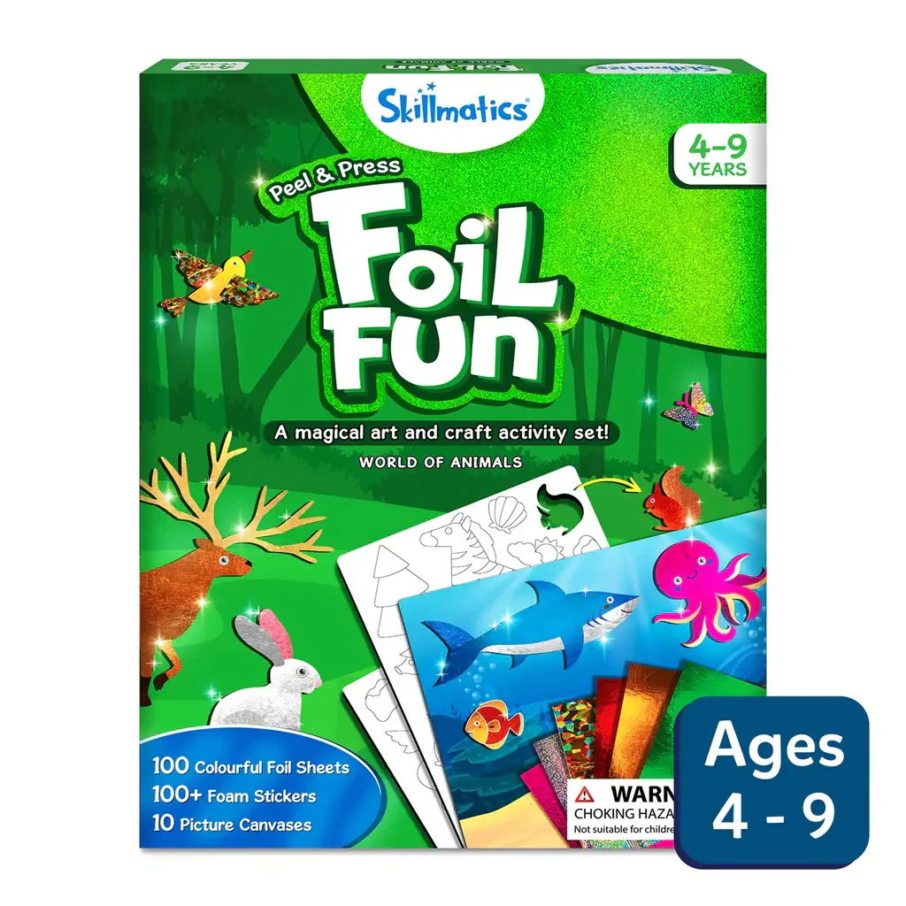 Skillmatics - Foil Fun World of Animals