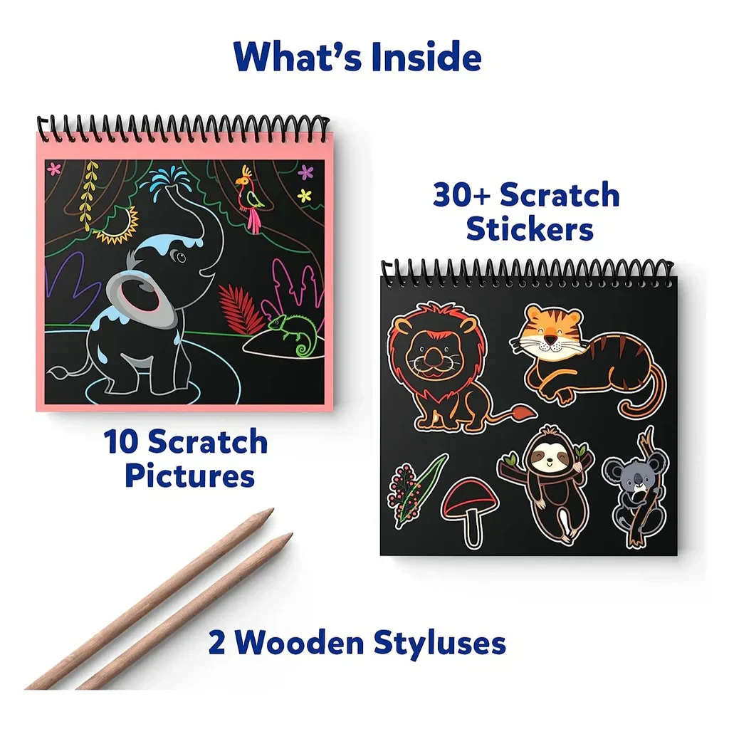 Skillmatics - Magical Scratch Art Amazing Animals - Image 3