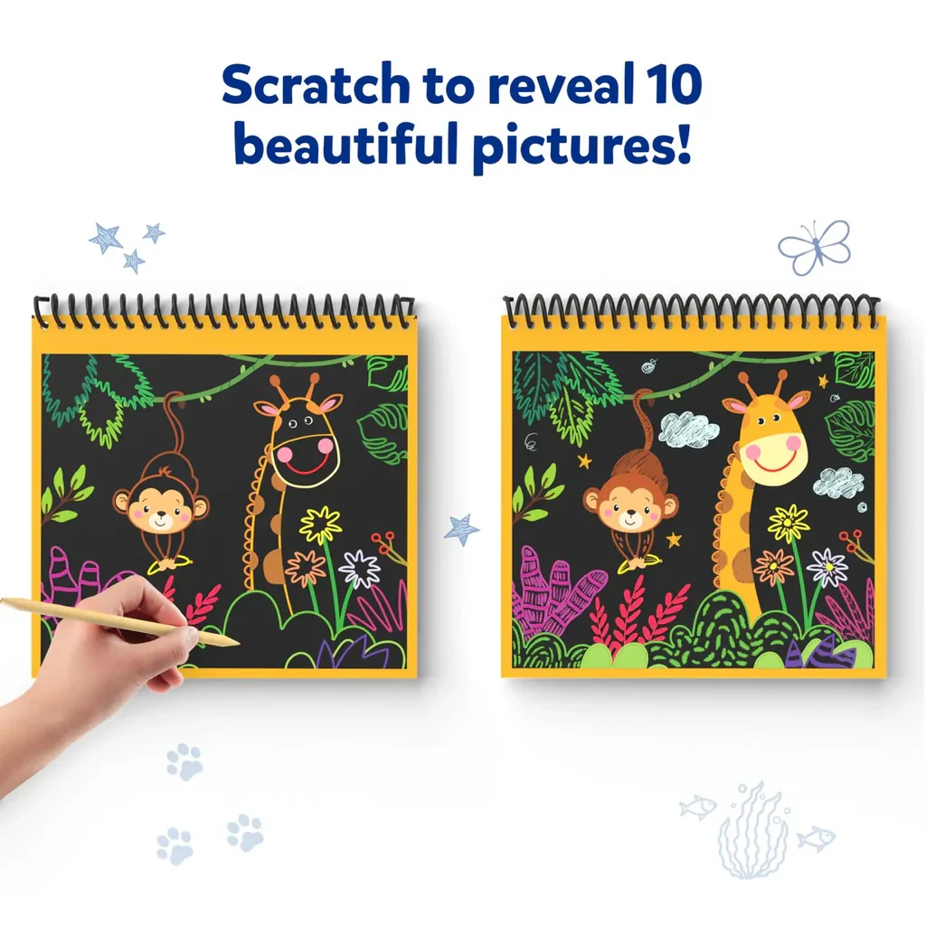 Skillmatics - Magical Scratch Art Amazing Animals - Image 4