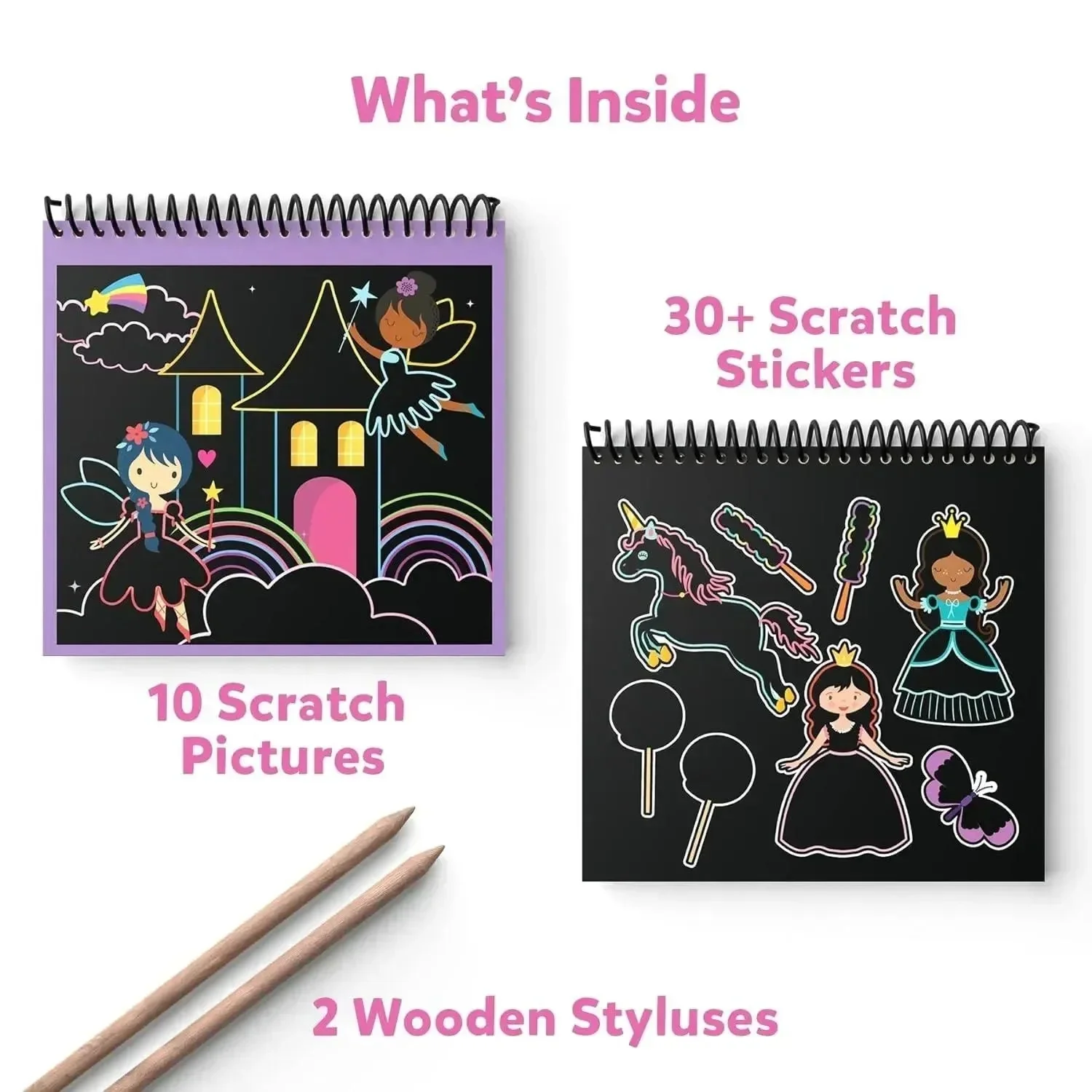 Skillmatics - Magical Scratch Art Unicorns & Princesses - Image 3