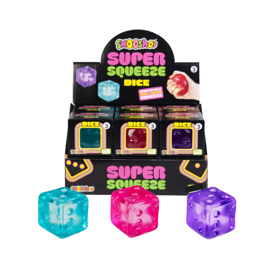 Smooshos Super Squeeze Dice