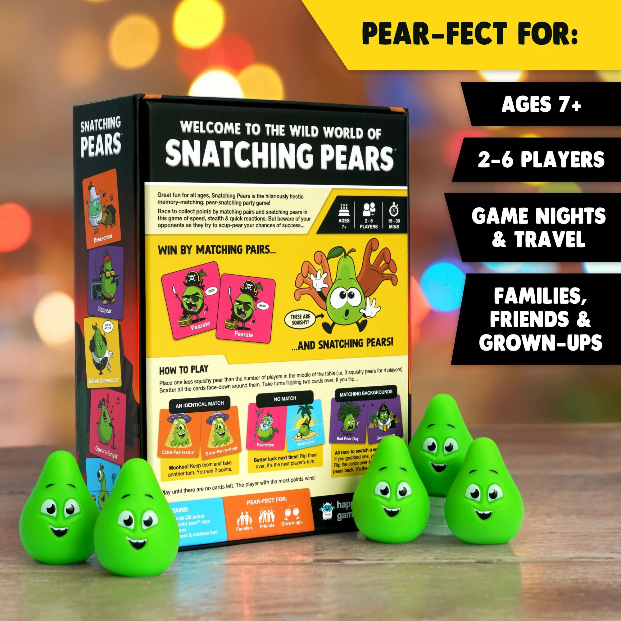 Snatching Pears – The Mad Memory-Matching Pear-Snatching Party Game - Image 2
