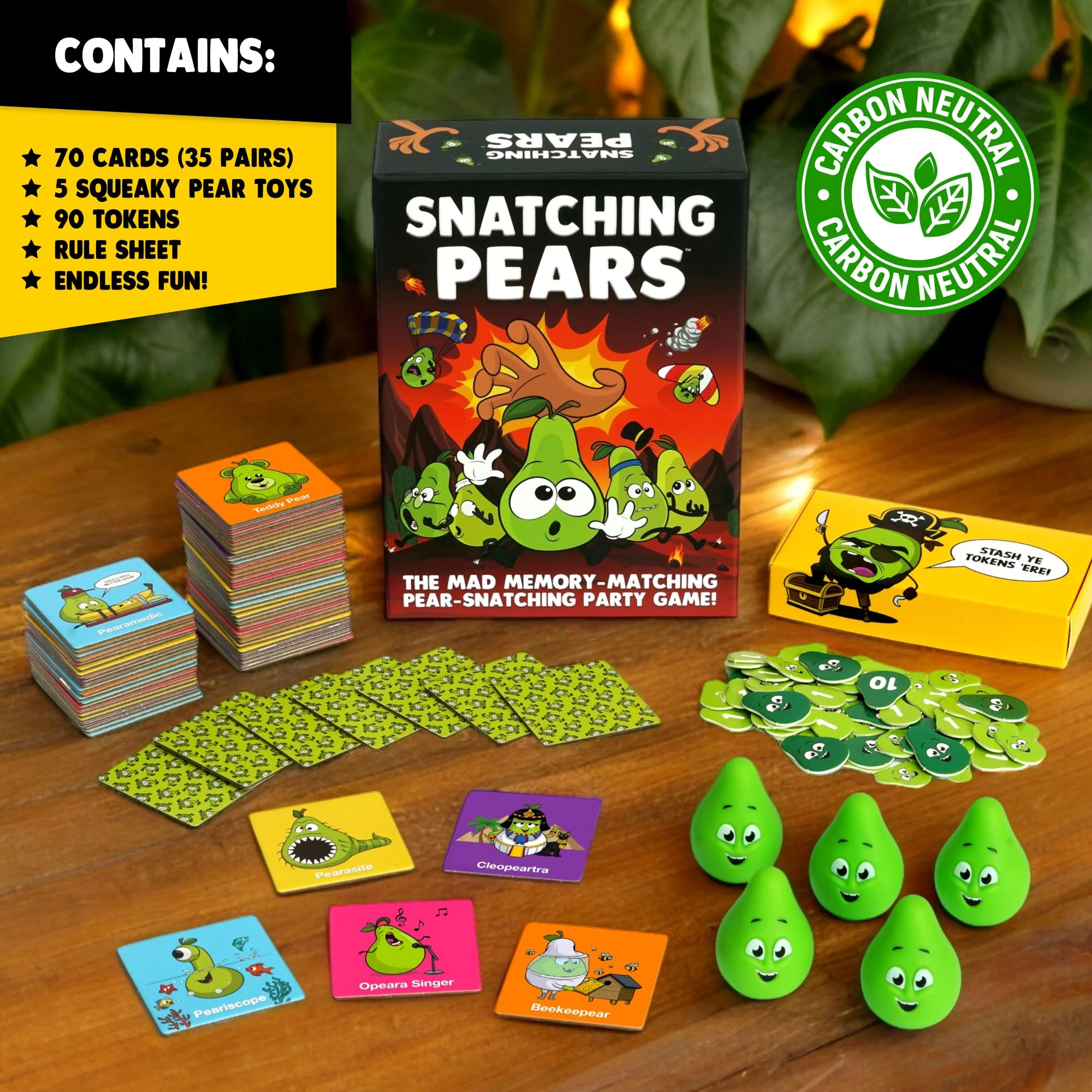 Snatching Pears – The Mad Memory-Matching Pear-Snatching Party Game - Image 6