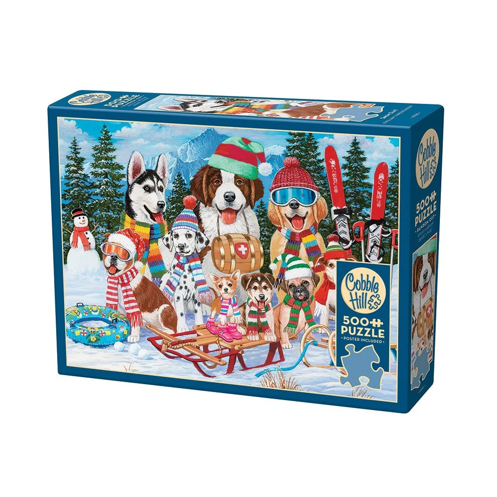 Snow Day 500 Piece Puzzle