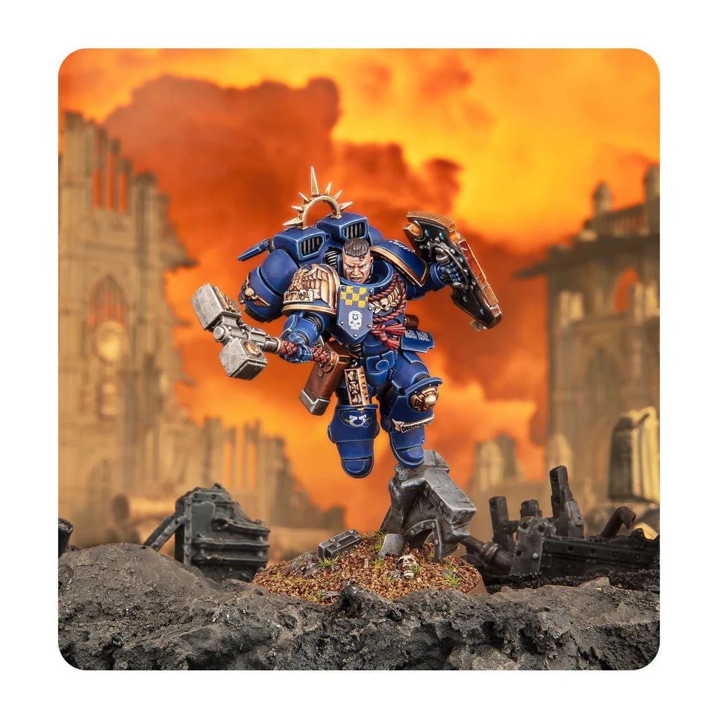 Space Marine: Captain With Jump Pack & Relic Shield (48-102) - Image 3