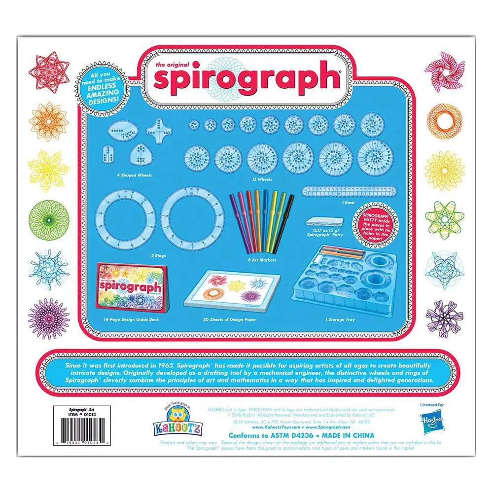 Spirograph Original Kit with Markers - Image 2