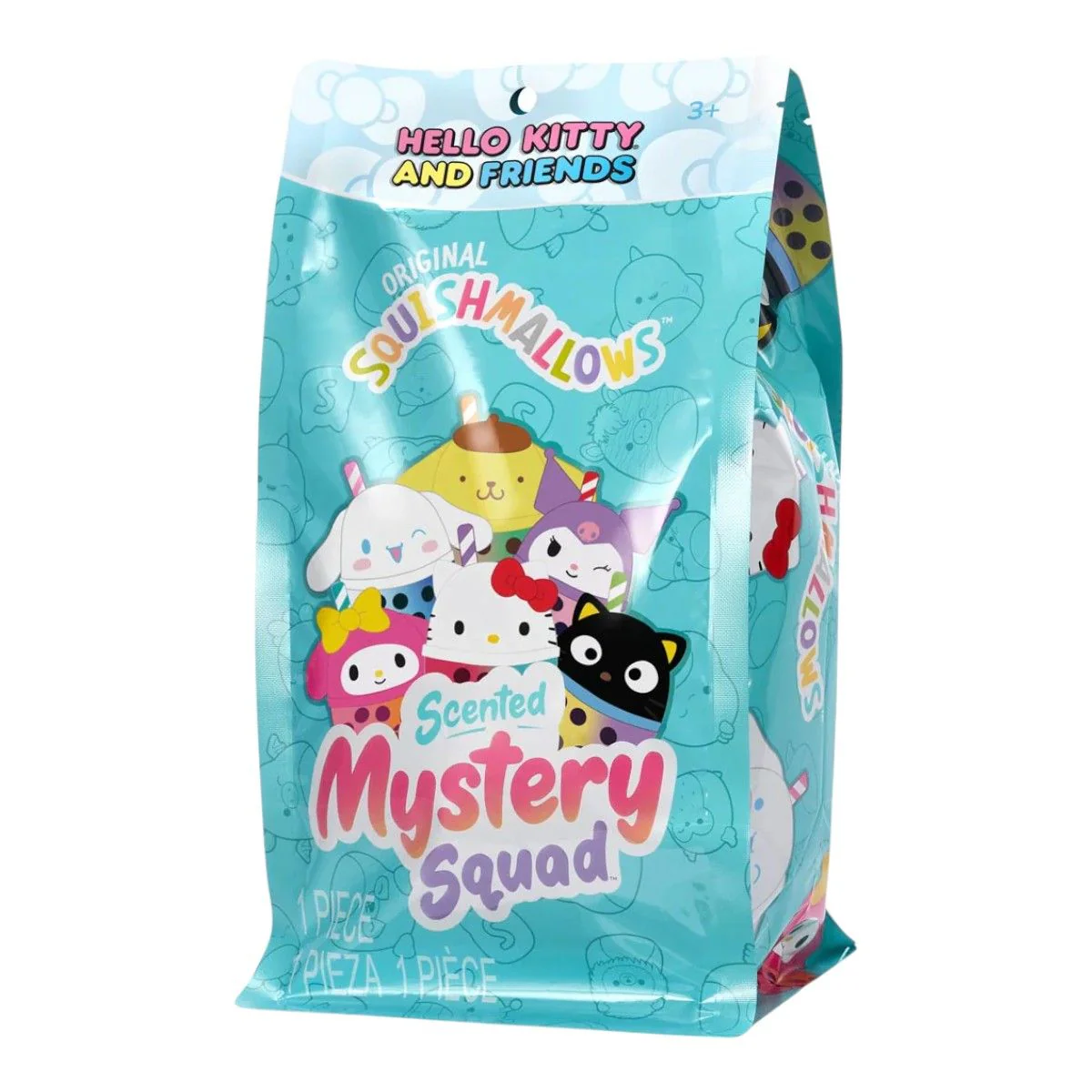 Squishmallows 5 Inch Hello Kitty Bubble Tea Scented Mystery Squad